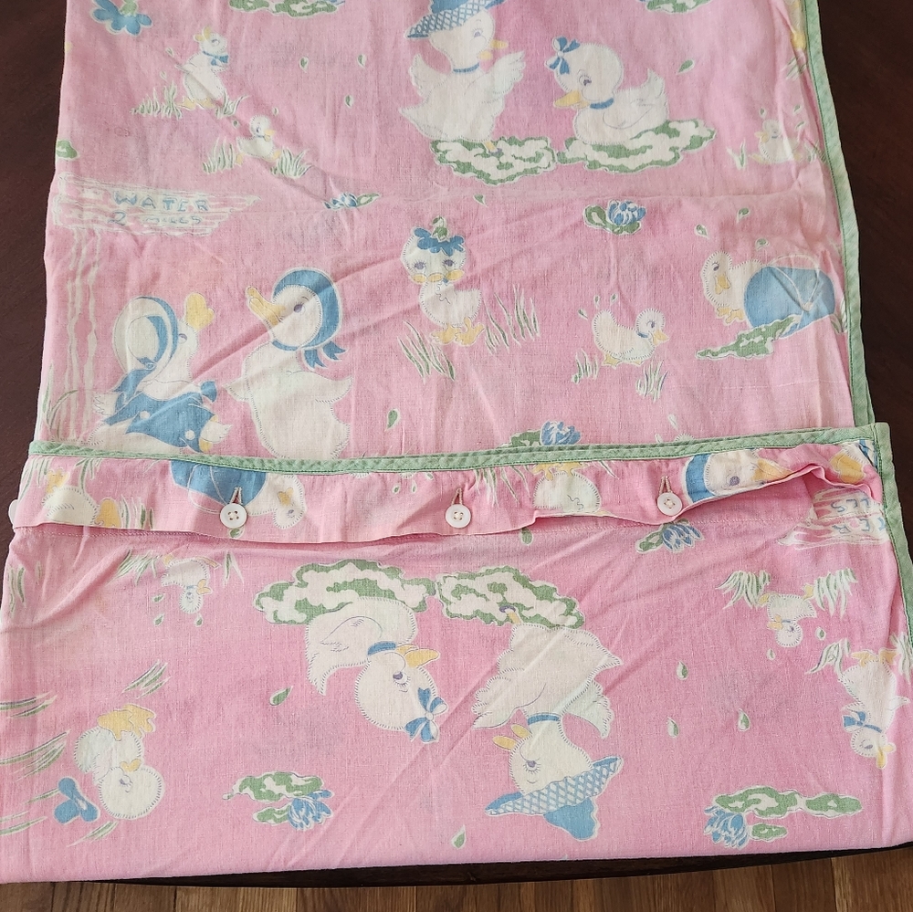Vintage Crib Duvet Cover - Picture 12 of 12